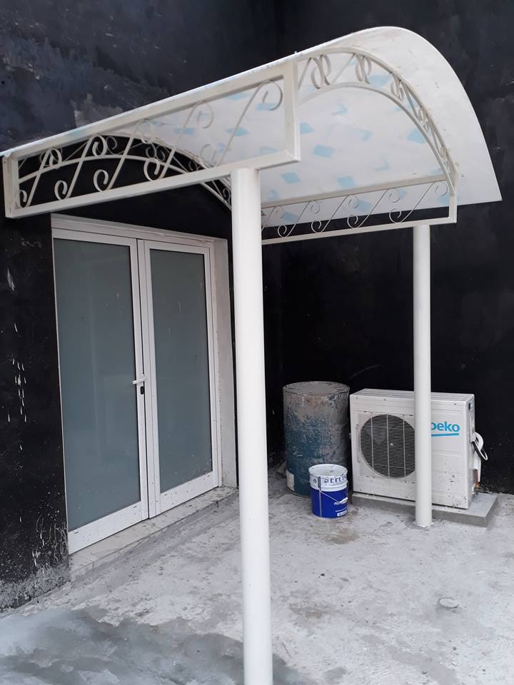 Chantier pose vitrage aluminium